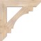 Ekena Millwork Merced Slat Smooth Bracket, Douglas Fir, 5 1/2"W x 34"D x 34"H BKT06X34X34MRC06SDF - alternate 4
